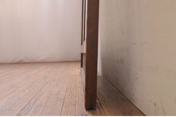 アンティーク建具　どこか懐かしい雰囲気を感じるガラス戸1枚(引き戸)(R-072525)