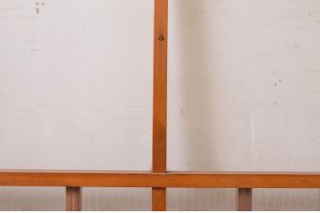 アンティーク建具　ノスタルジックな雰囲気溢れるガラス戸2枚セット(引き戸)(R-072532)