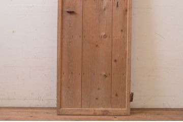 アンティーク建具　どこか懐かしい雰囲気を感じる扉1枚(木製扉、ドア)(R-072534)
