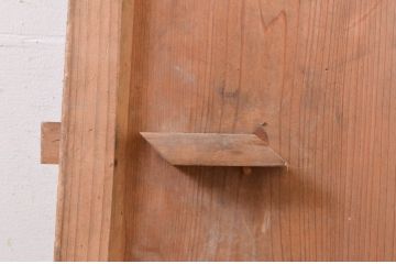 アンティーク建具　どこか懐かしい雰囲気を感じる扉1枚(木製扉、ドア)(R-072534)