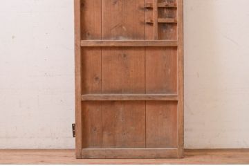 アンティーク建具　どこか懐かしい雰囲気を感じる扉1枚(木製扉、ドア)(R-072534)