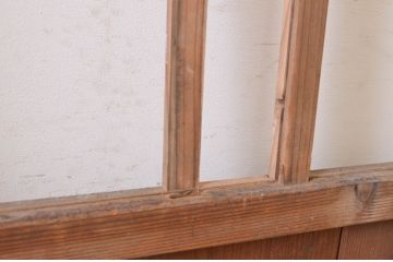 アンティーク建具　どこか懐かしい雰囲気を感じる扉1枚(木製扉、ドア)(R-072534)