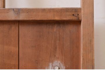 アンティーク建具　どこか懐かしい雰囲気を感じる扉1枚(木製扉、ドア)(R-072534)