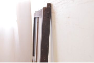 アンティーク建具　どこか懐かしい雰囲気を感じるガラス戸1枚(引き戸)(R-072536)