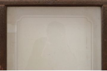 アンティーク建具　大正ロマン　どこか懐かしい雰囲気漂うガラス窓4枚セット(引き戸、ガラス戸)(R-072539)