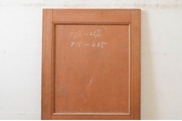 アンティーク建具　ラワン材　レトロな佇まいが魅力的なドア1枚(木製扉)(R-072542)