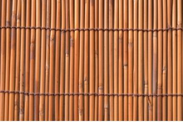 アンティーク建具　情緒あふれる空間づくりにおすすめの御簾戸4枚セット(引き戸、簾戸、簀戸、葭戸、夏障子、夏戸、葦戸)(R-072544)