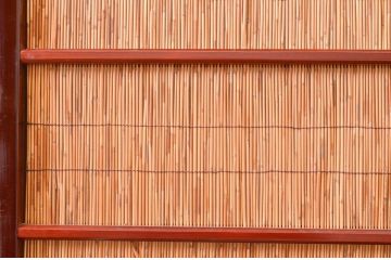 アンティーク建具　情緒あふれる空間づくりにおすすめの御簾戸4枚セット(引き戸、簾戸、簀戸、葭戸、夏障子、夏戸、葦戸)(R-072544)