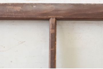 アンティーク建具　大正ロマン　レトロな空間づくりにオススメのガラス戸1枚(引き戸)(R-072562)