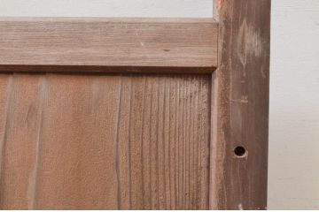 アンティーク建具　大正ロマン　レトロな空間づくりにオススメのガラス戸1枚(引き戸)(R-072562)
