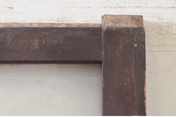 アンティーク建具　大正ロマン　レトロな空間づくりにオススメのガラス戸1枚(引き戸)(R-072562)