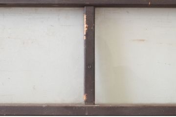 アンティーク建具　大正ロマン　レトロな空間づくりにオススメのガラス戸1枚(引き戸)(R-072562)
