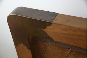 和製ビンテージ　総欅(ケヤキ)材　迫力ある龍の彫刻が素晴らしい!!置いてあるだけで目を惹く衝立(つい立て、衝い立て、仕切り、ヴィンテージ)(定価約440万円)(R-072570)
