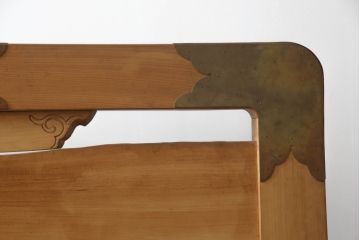 和製ビンテージ　総欅(ケヤキ)材　迫力ある龍の彫刻が素晴らしい!!置いてあるだけで目を惹く衝立(つい立て、衝い立て、仕切り、ヴィンテージ)(定価約440万円)(R-072570)