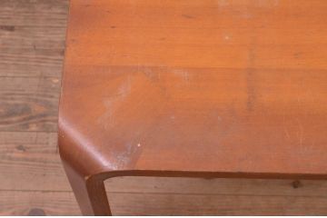 和製ビンテージ　天童木工(Tendo)　木の温もりを感じるシンプルなデザインのローテーブル(座卓、センターテーブル、リビングテーブル、ヴィンテージ)(R-072597)