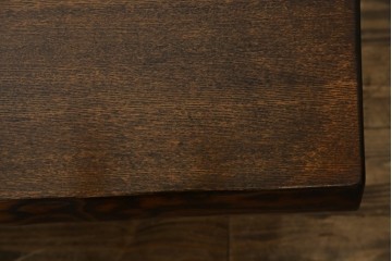 中古　美品　国産職人手作り品　総栗材　和のお部屋づくりにおすすめな囲炉裏テーブル　(R-072601)