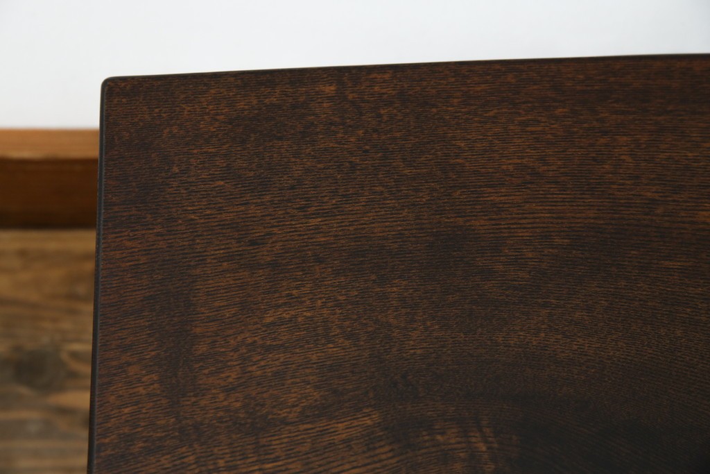 中古　美品　国産職人手作り品　総栗材　和のお部屋づくりにおすすめな囲炉裏テーブル　(R-072601)