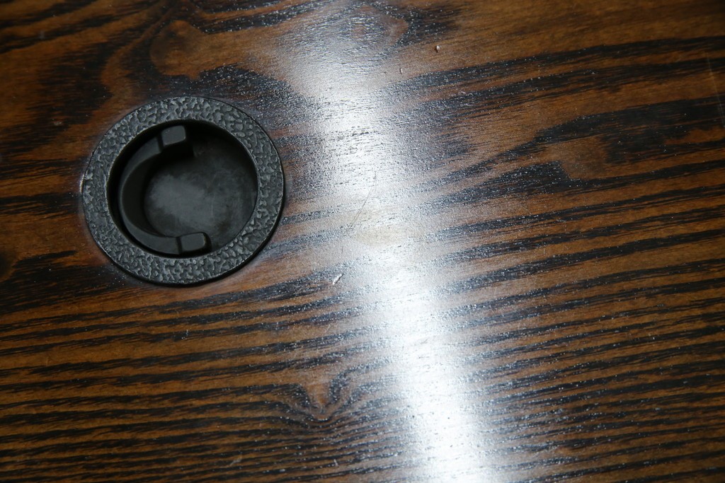 中古　美品　国産職人手作り品　総栗材　和のお部屋づくりにおすすめな囲炉裏テーブル　(R-072601)