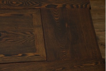 中古　美品　国産職人手作り品　総栗材　和のお部屋づくりにおすすめな囲炉裏テーブル　(R-072601)