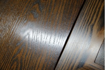 中古　美品　国産職人手作り品　総栗材　和のお部屋づくりにおすすめな囲炉裏テーブル　(R-072601)