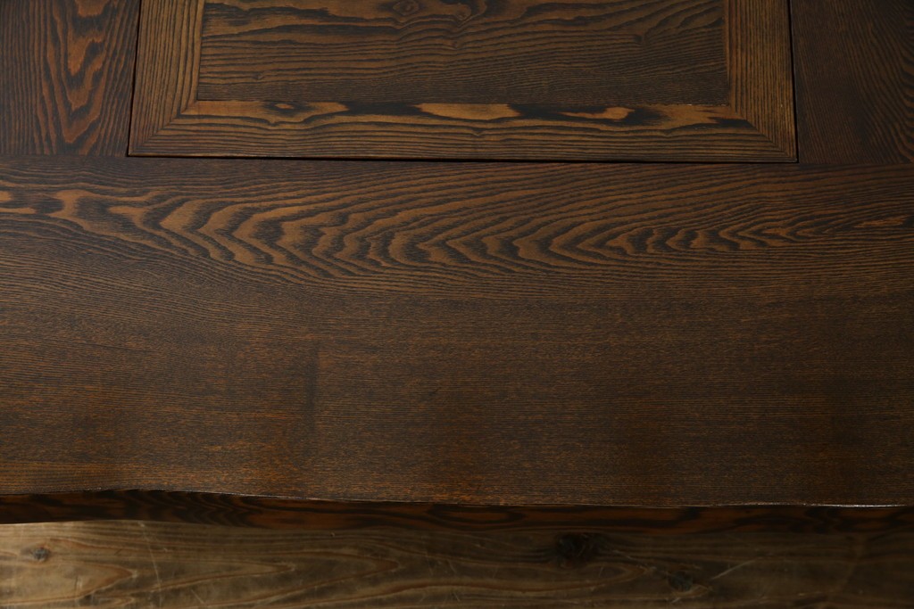 中古　美品　国産職人手作り品　総栗材　和のお部屋づくりにおすすめな囲炉裏テーブル　(R-072601)