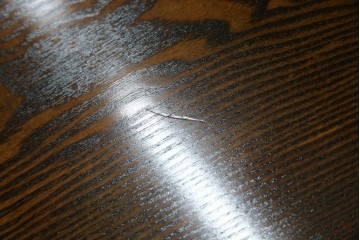 中古　美品　国産職人手作り品　総栗材　和のお部屋づくりにおすすめな囲炉裏テーブル　(R-072601)