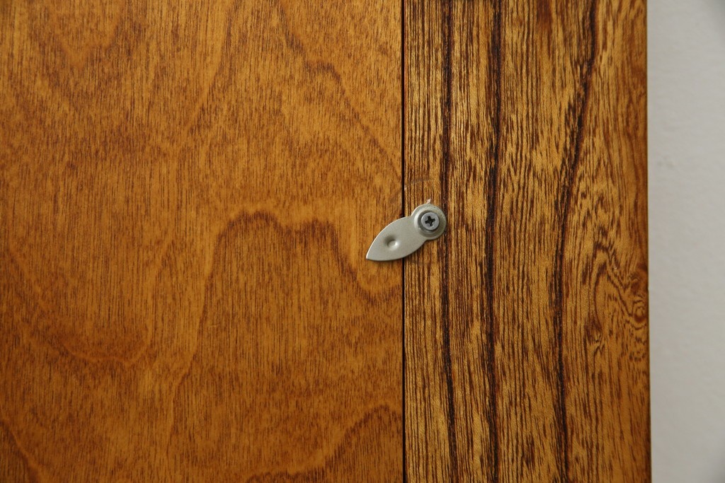 和製ビンテージ　総欅(ケヤキ)材　漆塗り　落ち着きのある空間づくりにおすすめの木製フレーム　(R-072603)