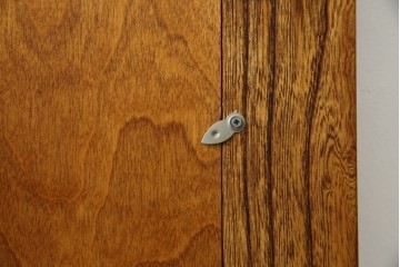 和製ビンテージ　総欅(ケヤキ)材　漆塗り　落ち着きのある空間づくりにおすすめの木製フレーム　(R-072603)