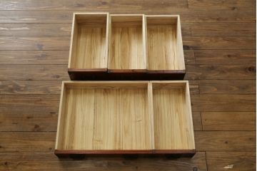 中古　特注　希少モデル　岩谷堂箪笥　和の雰囲気を高める片袖机(ワークデスク、在宅ワーク、在宅用、勉強机)(R-072610)