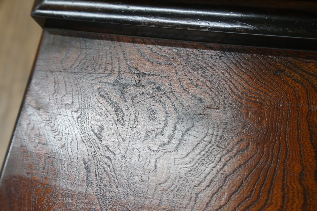 和製アンティーク　欅(ケヤキ)材　和の雰囲気を引き立てる長火鉢　(R-072618)