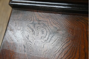 和製アンティーク　欅(ケヤキ)材　和の雰囲気を引き立てる長火鉢　(R-072618)