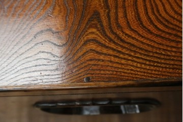 和製アンティーク　欅(ケヤキ)材　和の雰囲気を引き立てる長火鉢　(R-072618)