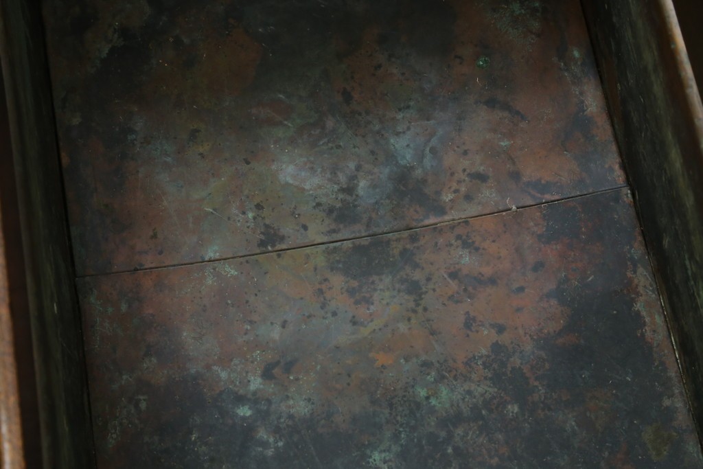 和製アンティーク　欅(ケヤキ)材　和の雰囲気を引き立てる長火鉢　(R-072618)