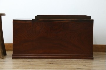 和製アンティーク　欅(ケヤキ)材　和の雰囲気を引き立てる長火鉢　(R-072618)