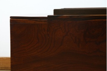 和製アンティーク　欅(ケヤキ)材　和の雰囲気を引き立てる長火鉢　(R-072618)