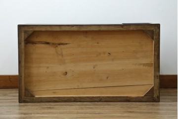 和製アンティーク　欅(ケヤキ)材　和の雰囲気を引き立てる長火鉢　(R-072618)