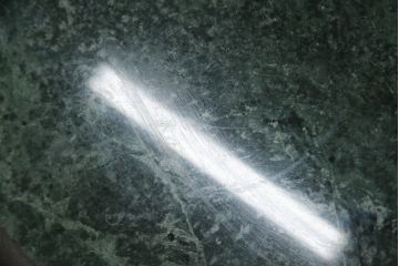 イギリスビンテージ　天板大理石が目を引くクラシカルなお部屋に取り入れたいオーバルセンターテーブル(リビングテーブル、楕円、ローテーブル、英国、ヴィンテージ)(R-072632)