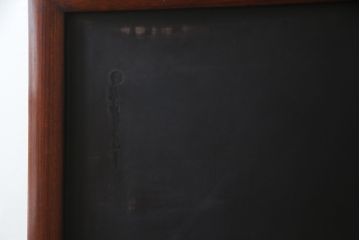 アジアンビンテージ　中国古美術　楓橋夜泊　寒山寺彫刻　清代書家彫刻　繊細な意匠が見事な衝立て(衝い立て、つい立て、間仕切り、パーテーション、ヴィンテージ)(R-072639)