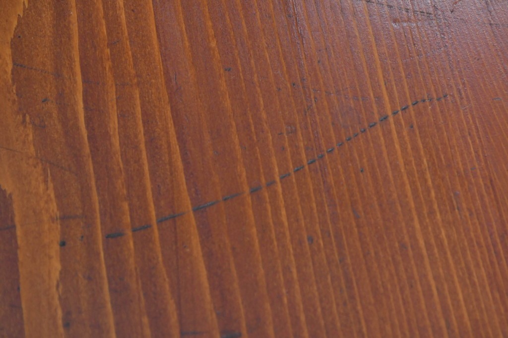 和製アンティーク　美品!!　前面欅(ケヤキ)材　美しい漆塗りが魅力の東北時代箪笥ローボード　(R-072648)