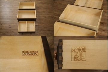 中古　美品　北海道民芸家具　上品な雰囲気漂うビューローブックケース(ライティングビューロー、簿記机、本箱、本棚、飾り棚、収納棚、戸棚、ワークデスク、在宅ワーク、在宅用)(R-072661)