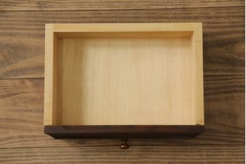 中古　美品　北海道民芸家具　上品な雰囲気漂うビューローブックケース(ライティングビューロー、簿記机、本箱、本棚、飾り棚、収納棚、戸棚、ワークデスク、在宅ワーク、在宅用)(R-072661)