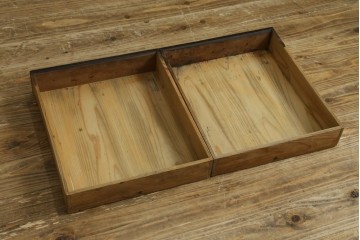 和製アンティーク　栓材　レトロな雰囲気たっぷりな文机　(R-072663)