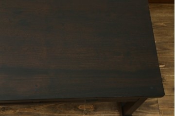 和製アンティーク　栓材　レトロな雰囲気たっぷりな文机　(R-072663)