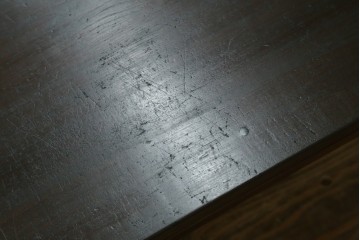 和製アンティーク　栓材　レトロな雰囲気たっぷりな文机　(R-072663)