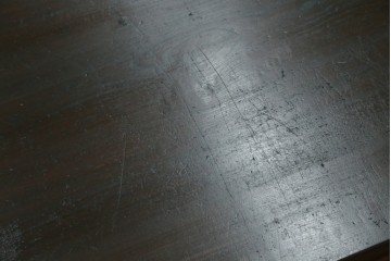 和製アンティーク　栓材　レトロな雰囲気たっぷりな文机　(R-072663)