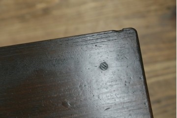 和製アンティーク　栓材　レトロな雰囲気たっぷりな文机　(R-072663)