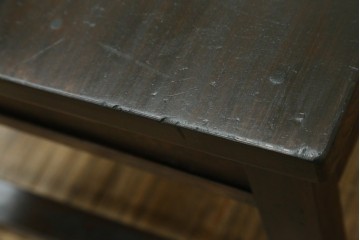 和製アンティーク　栓材　レトロな雰囲気たっぷりな文机　(R-072663)