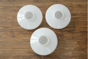 ビンテージ照明　シンプルでお部屋に取り入れやすい3灯シャンデリア(天井照明、吊り下げ照明、ペンダントライト、ヴィンテージ)(R-072677)