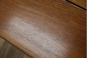 和製ビンテージ　美品!!　総欅(ケヤキ)材　重厚な囲炉裏テーブル(座卓、ローテーブル、火鉢、長火鉢、木製火鉢、ヴィンテージ)(R-072693)