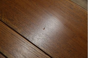 和製ビンテージ　美品!!　総欅(ケヤキ)材　重厚な囲炉裏テーブル(座卓、ローテーブル、火鉢、長火鉢、木製火鉢、ヴィンテージ)(R-072693)